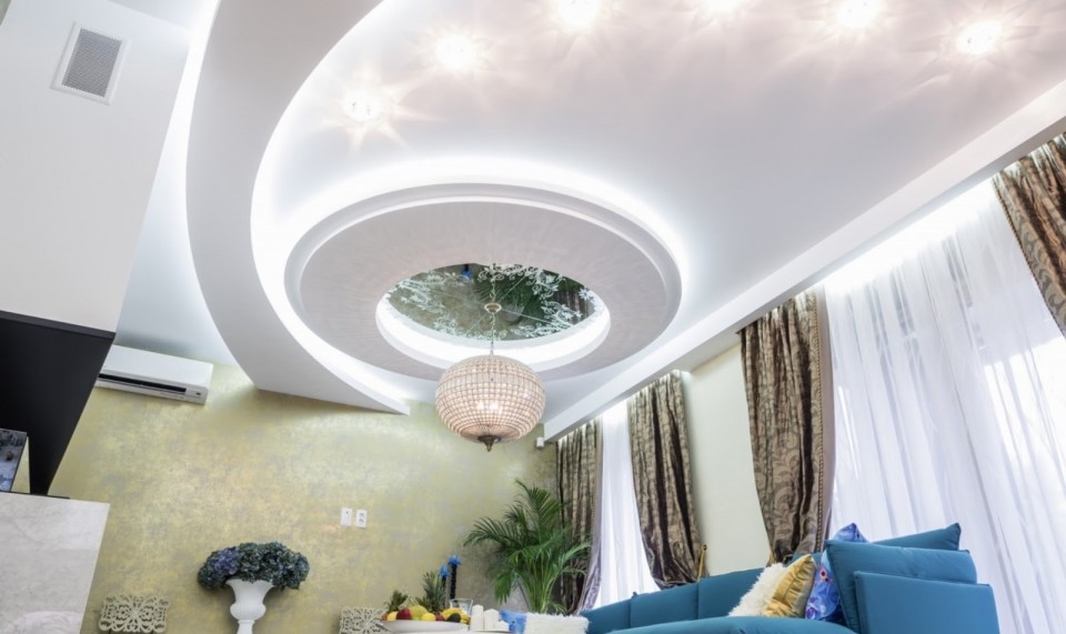 Заказать дизайнерский потолок в г. Каспийск